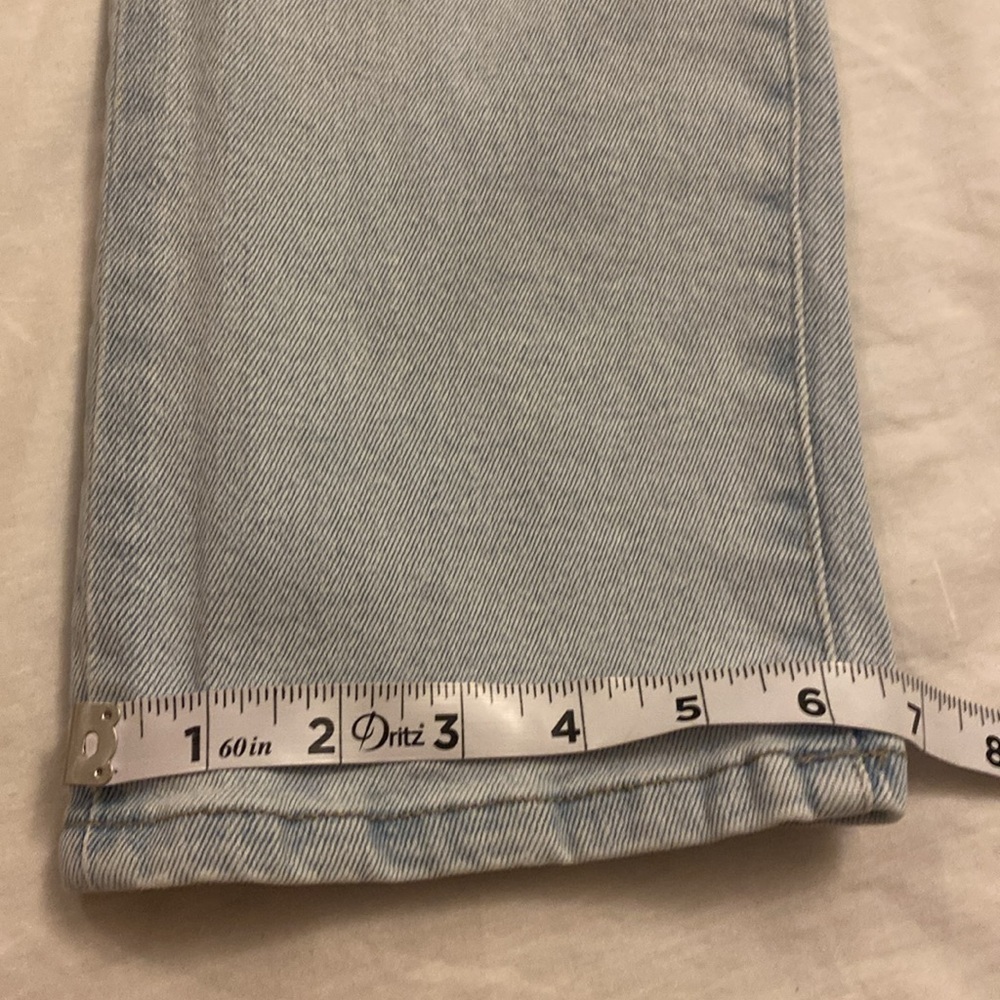 Kendall & Kylie The Icon High Rise Straight Leg Jeans Size 7 - Picture 5 of 12